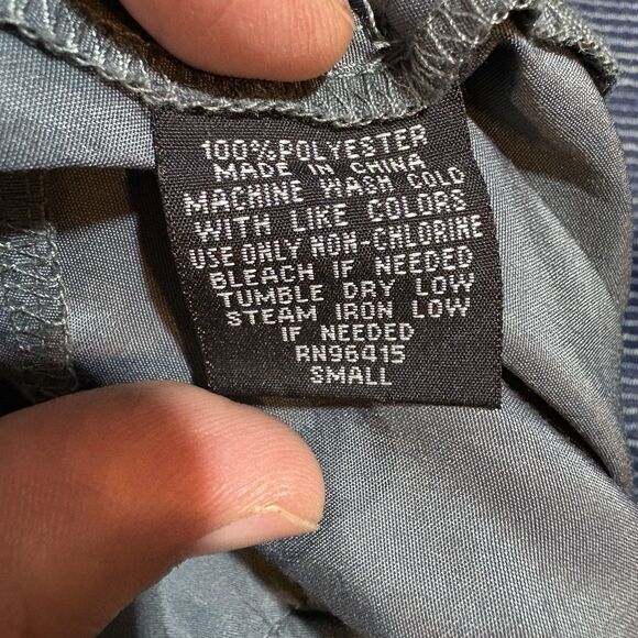 Supermassive Cargo Pants Mens S Gray Utility Drawstring Hem Outdoor Streetwear - Picture 6 of 10